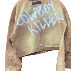 Custom Painted Cowboy Killer Work Jacket